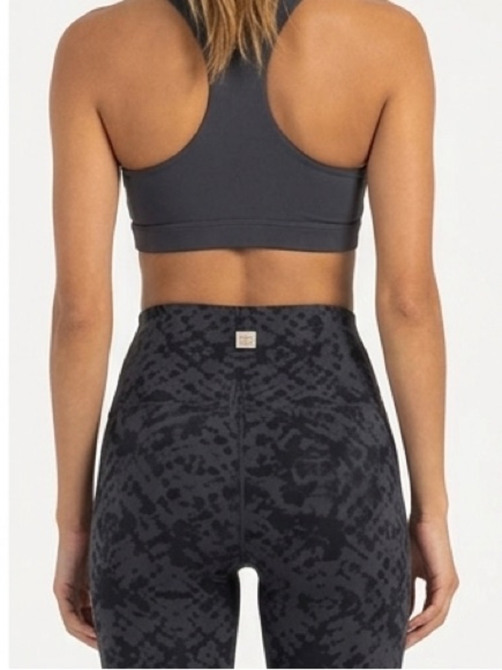 Vuori Studio Printed Legging, Charcoal Shibori - Picture 9 of 16